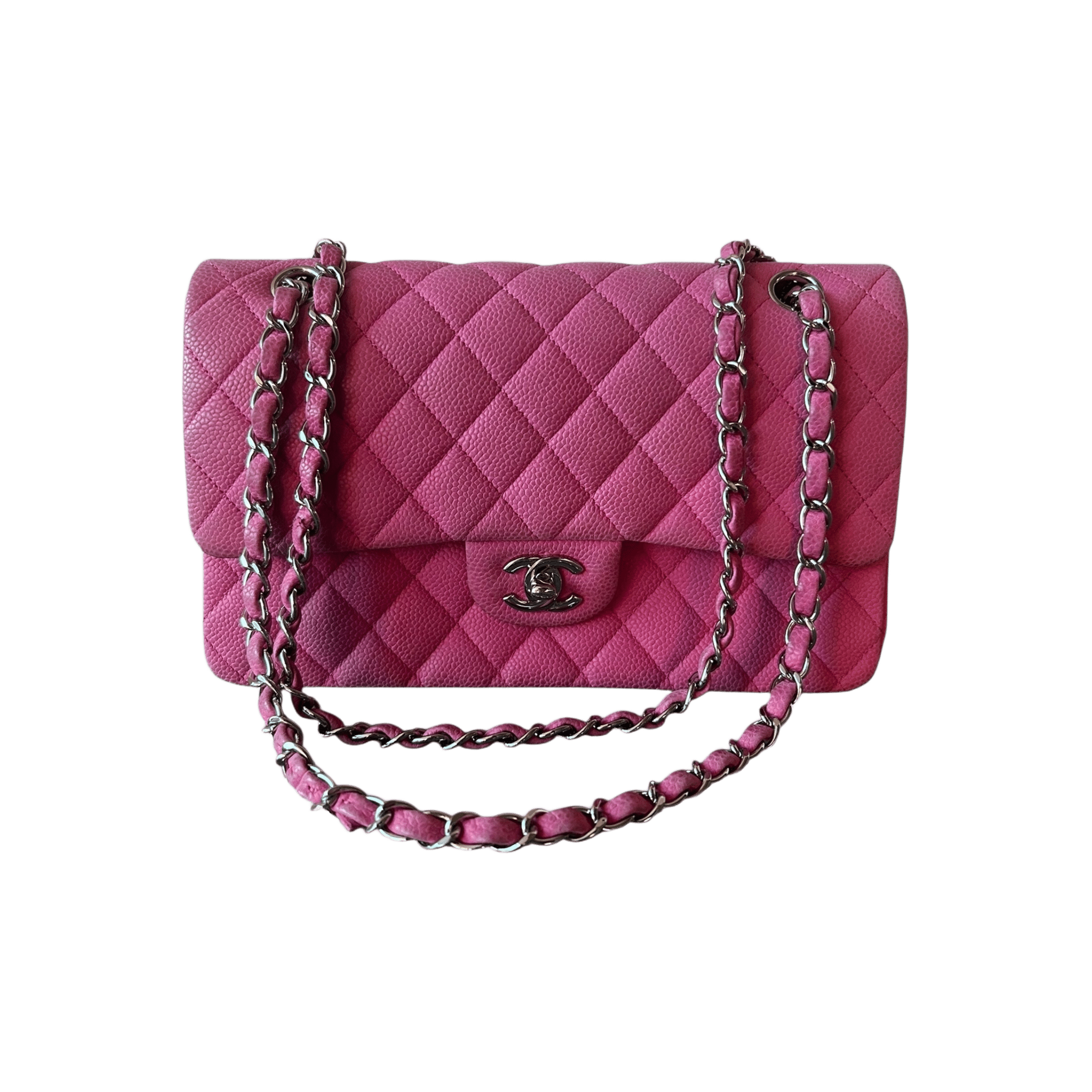 Pink Caviar Medium Flap